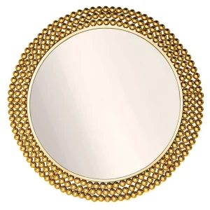 PEARLS arany vas falitükör
