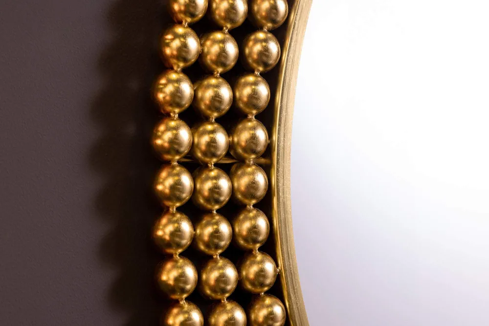 PEARLS arany vas falitükör