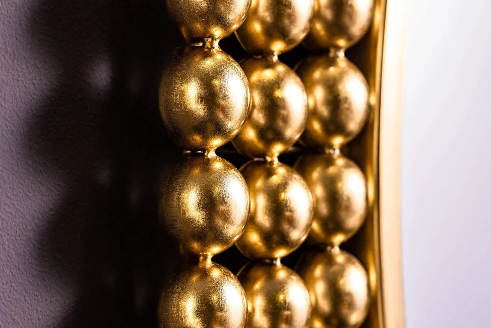 PEARLS arany vas falitükör