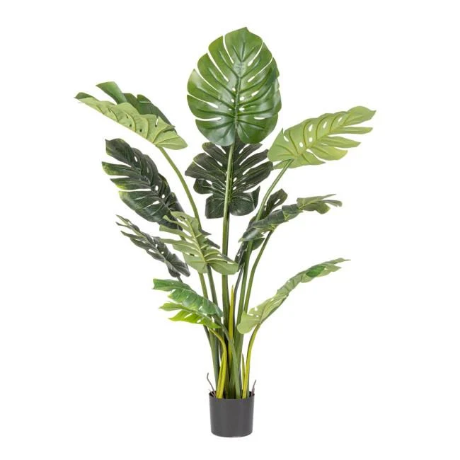 PHILODENDRON zöld műanyag művirág