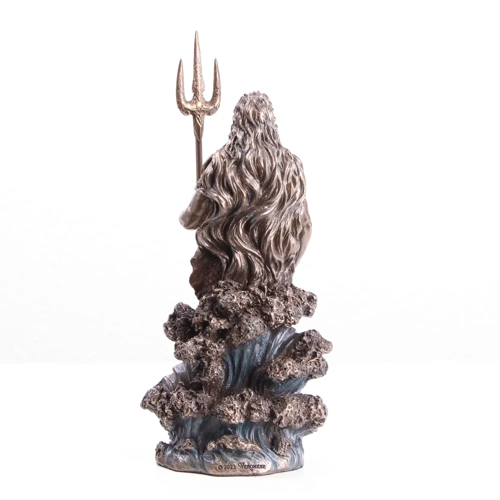 Poszeidón Bronz Szobor (Öntött Bronz Szobor)