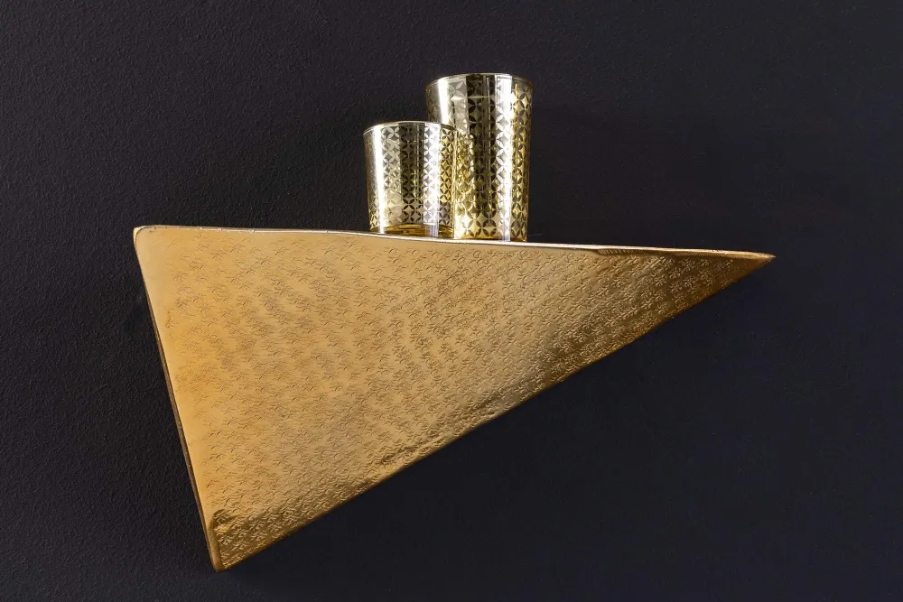 PYRAMID arany fali polc
