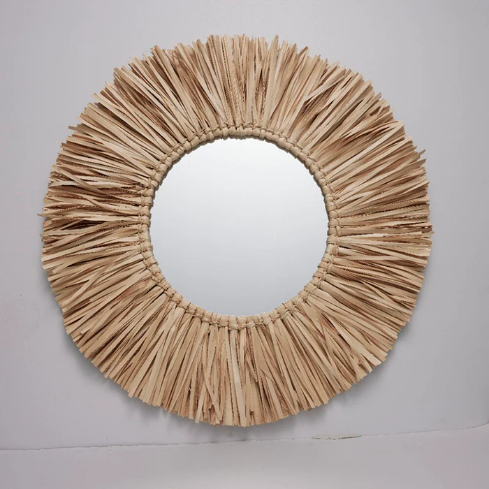 Rofia tengerifű tükör Ø64cm