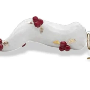 Sbordone Lucky Horn 15cm porcelán arany dekoráció CR10R