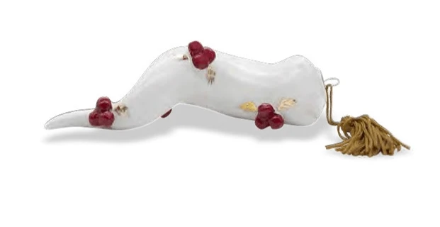 Sbordone Lucky Horn 15cm porcelán arany dekoráció CR10R