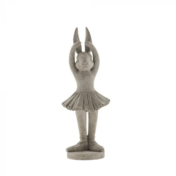 Semina szürke balerina nyúl figura – 21,2 cm