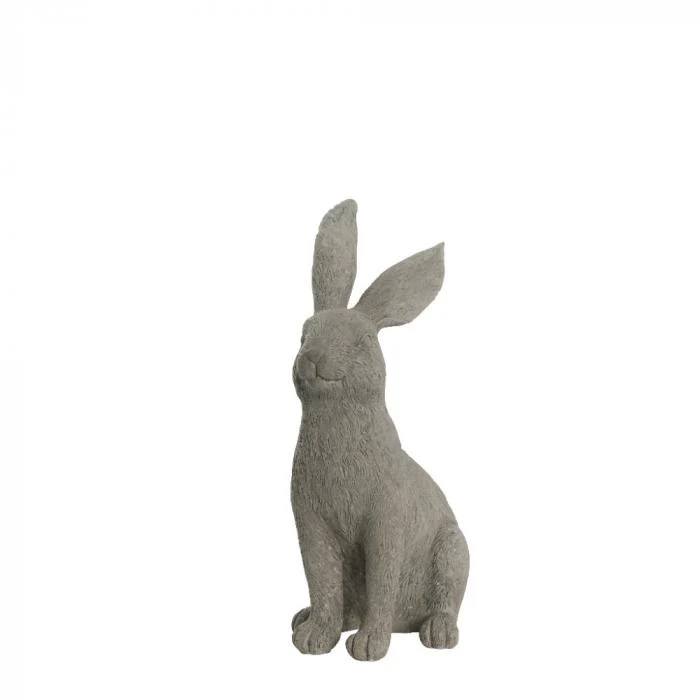Semina szürke ülő nyúl figura – 25 cm