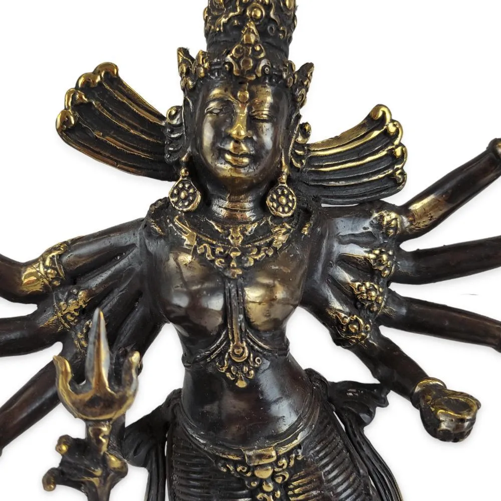 SHIVA tigrisen szobor
