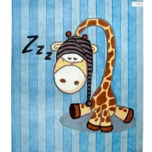 Sleepy blue zsiráf szőnyeg