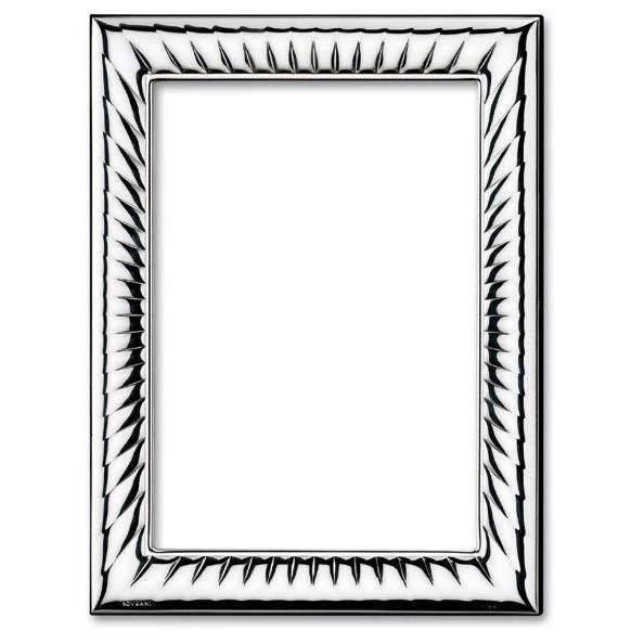 Sovereigns fényes keret keskeny sáv sugarak fa hátlap fotó 10x15 bilaminált ezüst B313