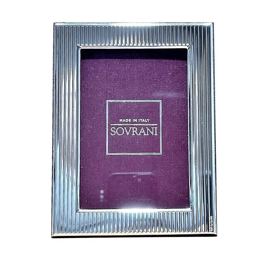 Sovereigns kétlaminált ezüst képkeret 9x13cm B473