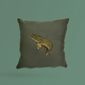 Színes csuka párna