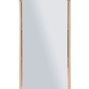 TANGIER Modern fali tükör Rózsaszín 55X2X150 ( belső tükör mérete 49X144) cm