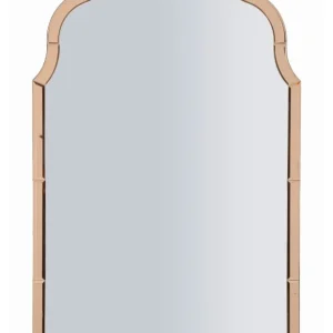 TANGIER Modern fali tükör Rózsaszín 62X1X100 ( belső tükör mérete 55X94) cm
