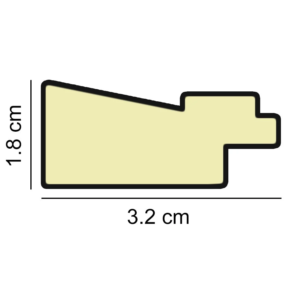 Tenerife kék+fekete A3 képkeret