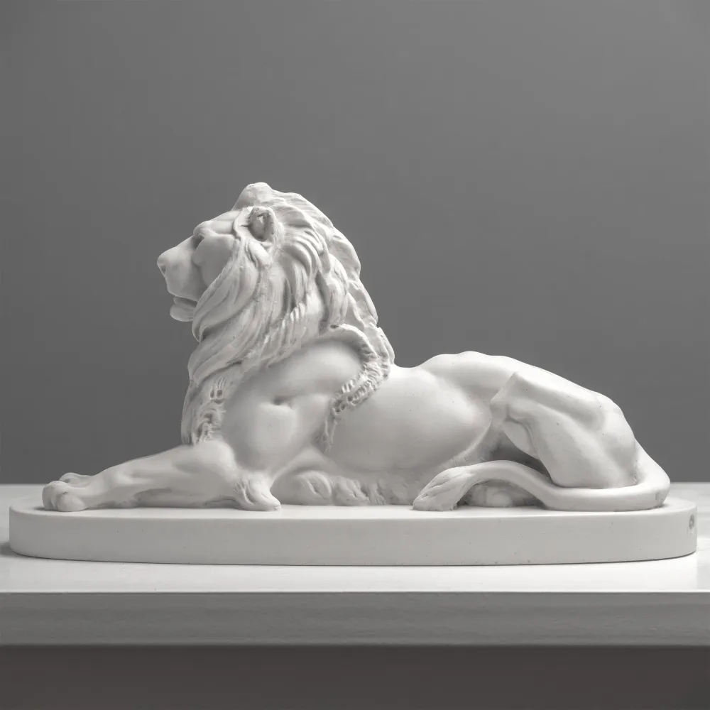 Trafalgari Oroszlán Szobor – Landseer oroszlán fehér változat
