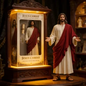 (🎁Utolsó nap 50% kedvezmény)🙏✝️Jézus Krisztus limitált gyűjtői kiadású figura 1/6 méretarányban