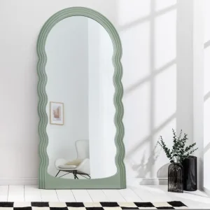 WAVE zöld fali tükör 160cm