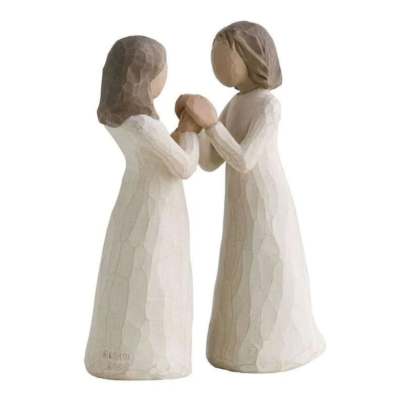 Willow Tree Szívbéli nővérek figura (lánytestvéreknek vagy barátnőknek)