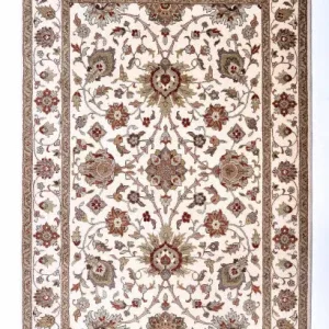 Ziegler Sultan-Shah creme-creme kézi csomózású szőnyeg