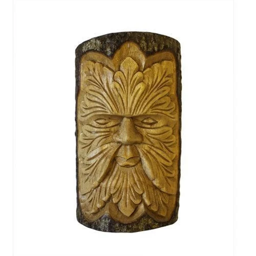 Zöld Ember Szobor Nagy 25x19x7cm