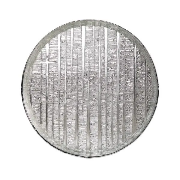 Argenesi üvegtálca 36cm Fa ezüst 1.752668