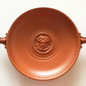 Római patera Medúzával