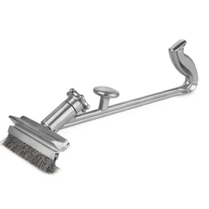 Pujadas kemence- és grillkefe – alumínium, kétoldalas, 23,5 cm