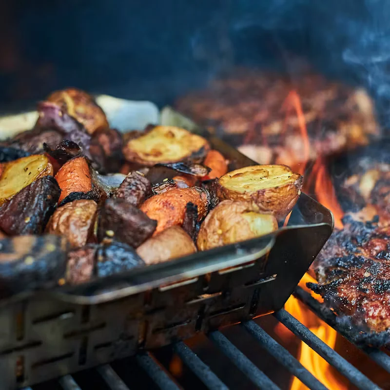 Weber grillező kosár, rozsdamentes acél