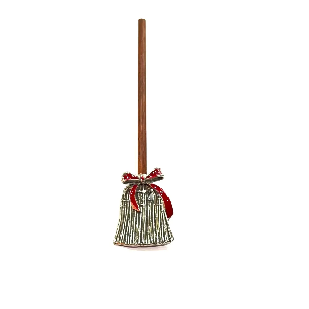 Capodagli Trouble Broom 925 ezüst piros masni AC00362