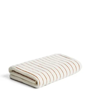 Dorane 100% pamut törölköző narancssárga csíkokkal 100 x 150cm