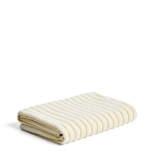 Dorane 100% pamut törölköző sárga csíkokkal 100 x 150cm