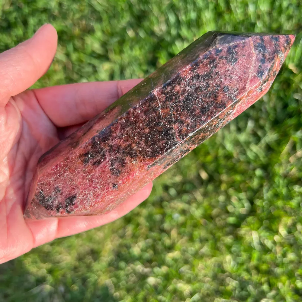 Rhodonite dupla tipp m2