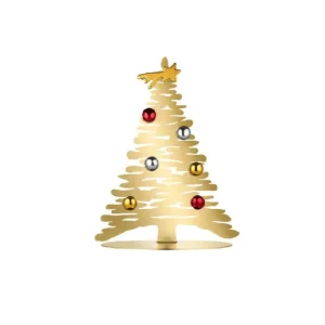 Bark Christmas Karácsonyfa porcelán mágnesekkel Arany 30 cm