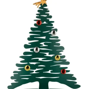 Bark Christmas Karácsonyfa porcelán mágnesekkel Zöld 30 cm