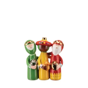 Uno, Due, Tre Re Magi” Háromkirályok Porcelánszobor
