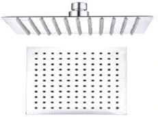 VivaStyle IGUAZU esőztető fejzuhany - INOX - slim - szögletes - 20 cm x 20 cm