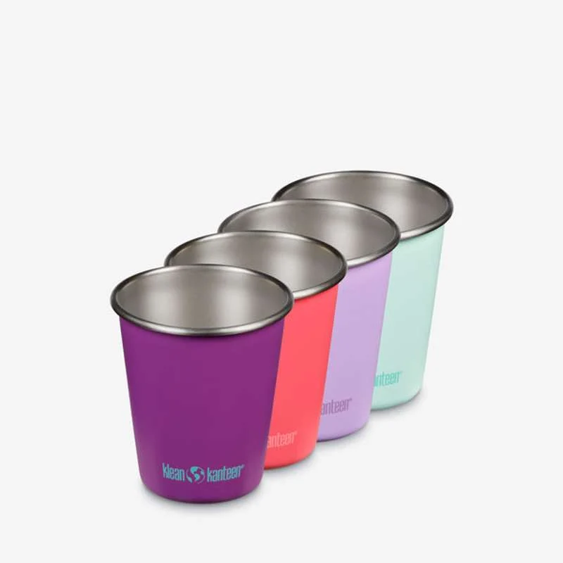 Klean Kanteen Gyerek Pohár - 296ml - 4-Darab - Pillangók