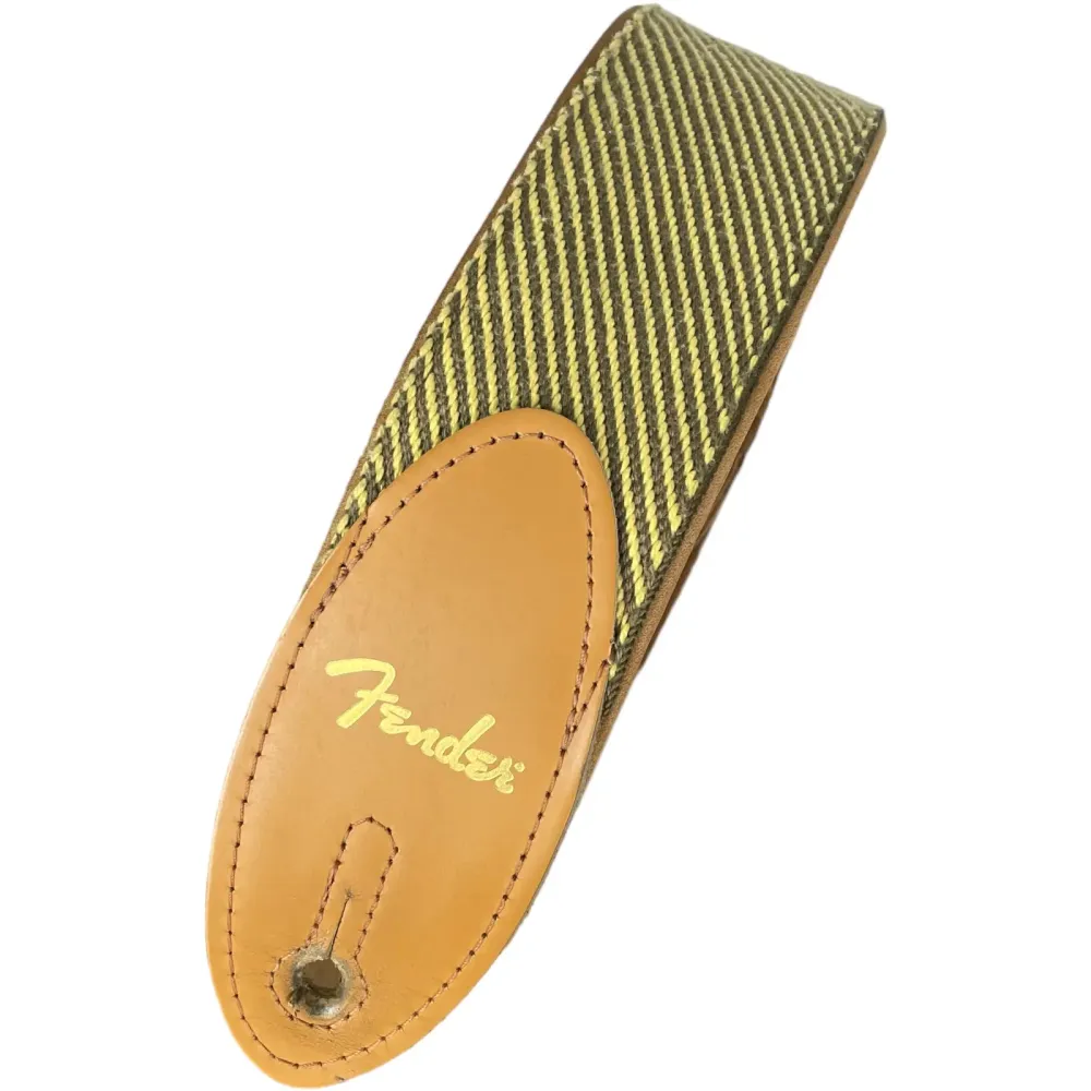 Fender Tweed bőr gitárpánt