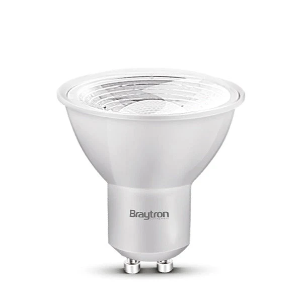 Braytron Led izzó Gu10 5W 4000K 230V 450Lm*220-240V 50/60Hz 15000h 2év BA25-00551