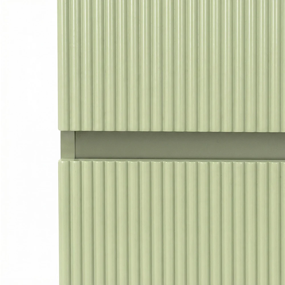 Trent függesztett oldal szekrény olivazöld-pisztáciazöld
