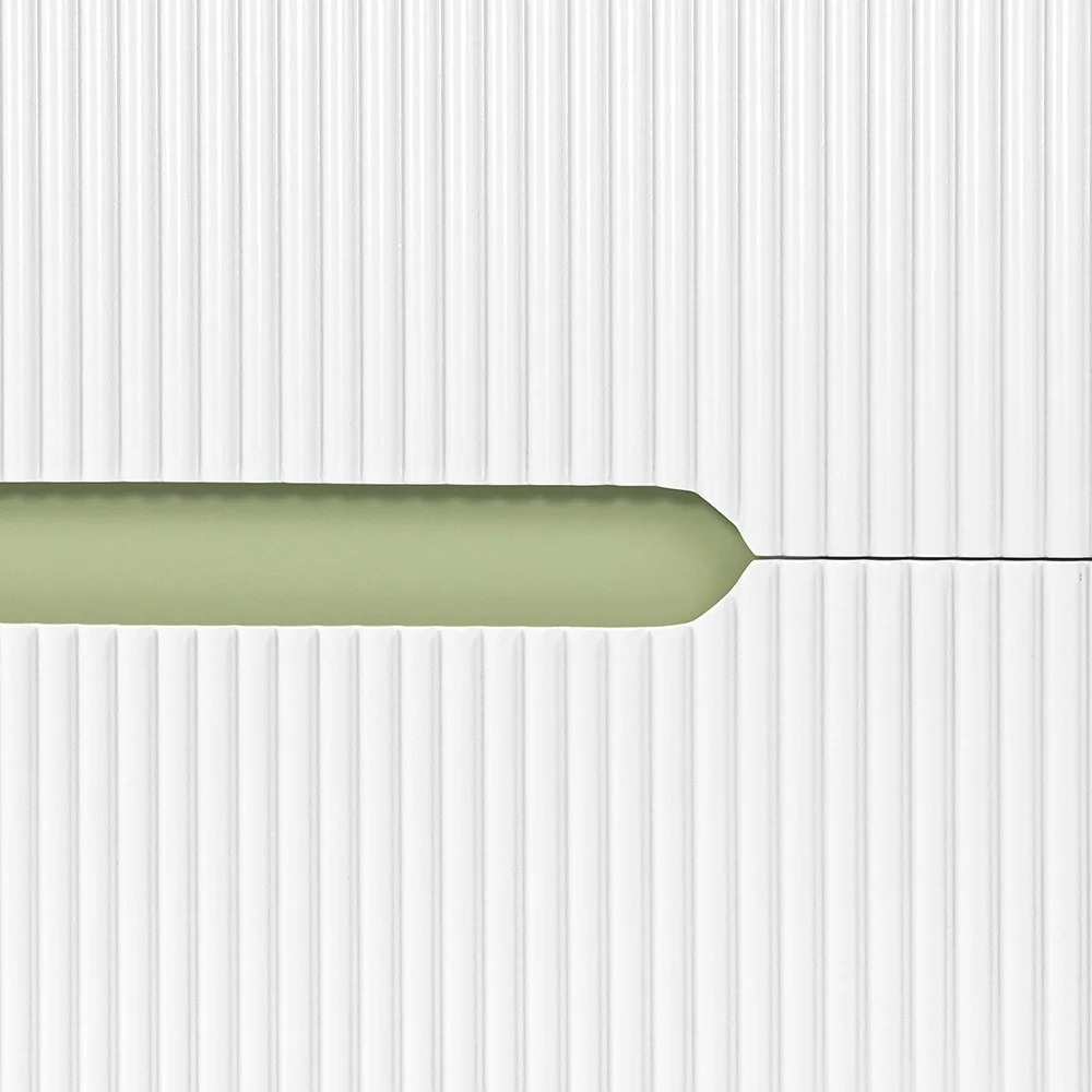 Trent Fürdőszobabútor 120 cm kerámia mosdóval tükörrel 60x120 cm pisztáciazöld-fehér