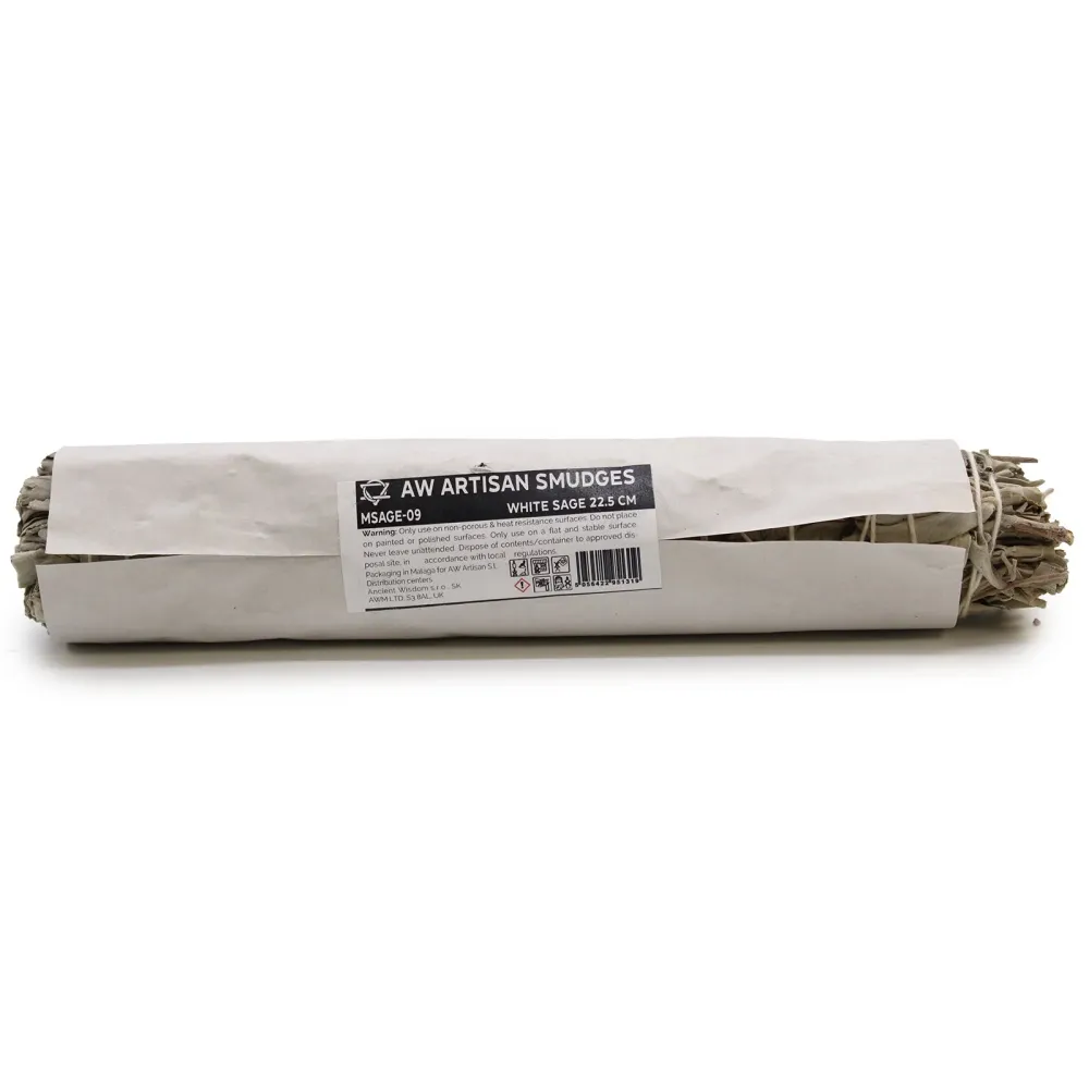 Fehér zsálya füstölő pálca 22.5 cm