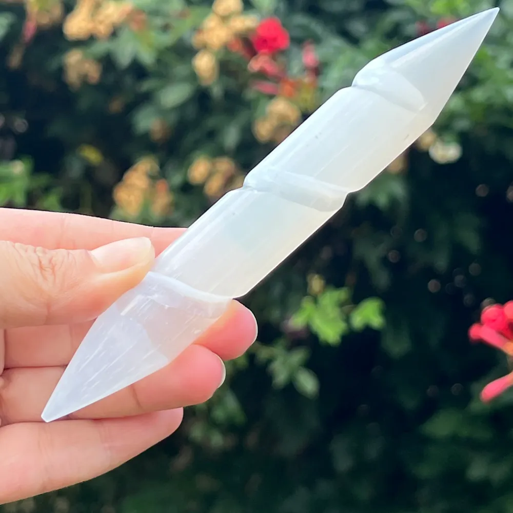 Selenit pálca hegye 14 cm