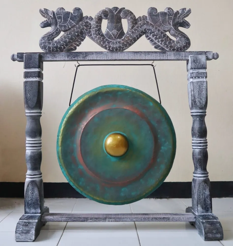 Gong fa állvánnyal – 25 cm Greenwash