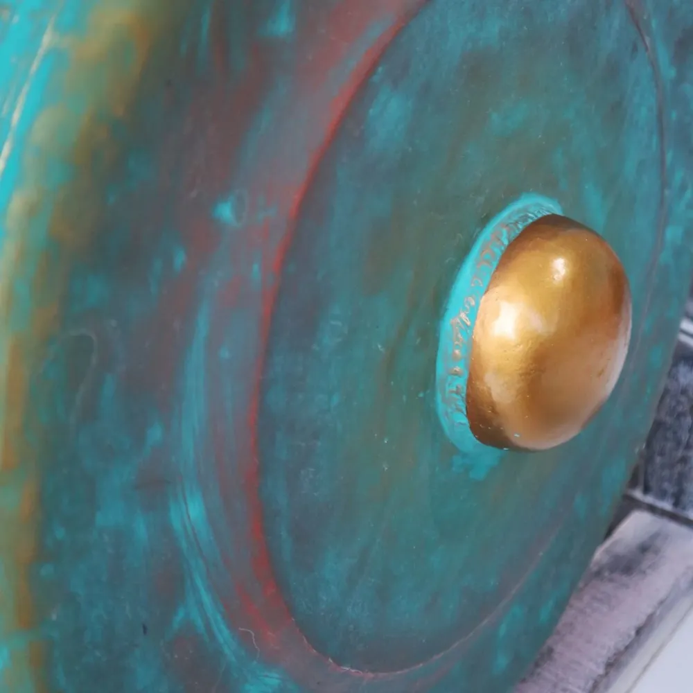 Gong fa állvánnyal, 35 cm Greenwash