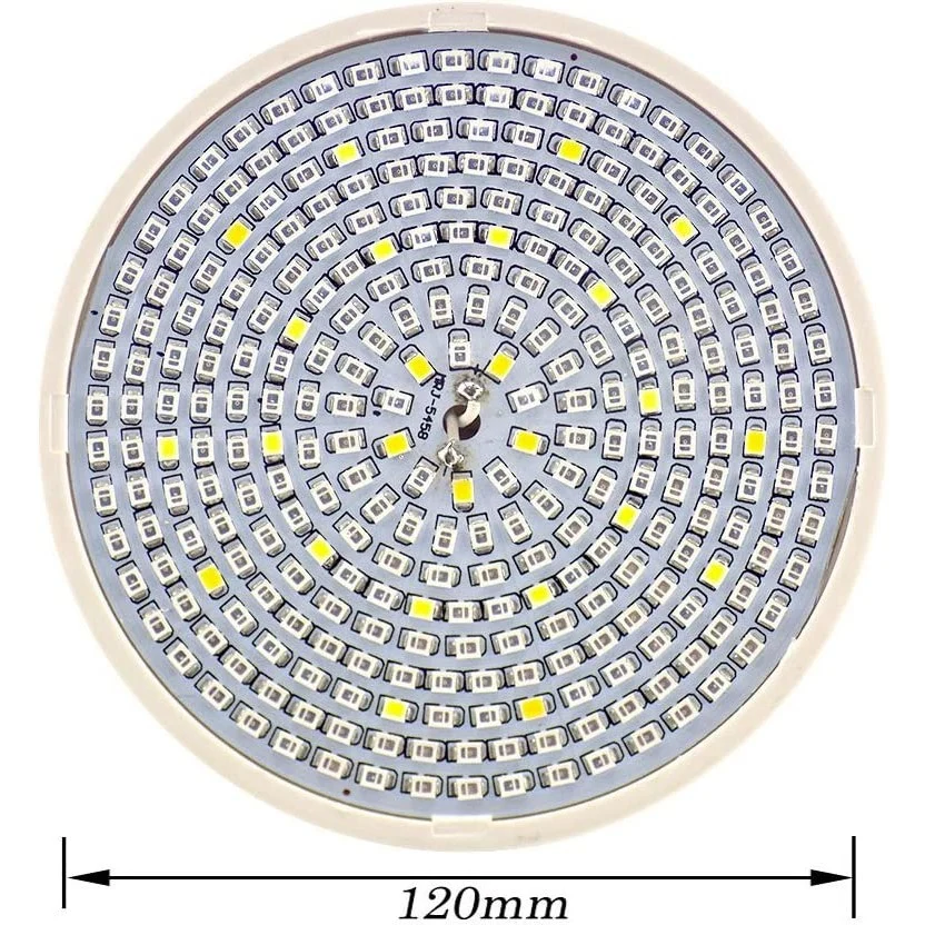 Vivimall növénynevelő lámpa, kétfejes, nem bocsát ki hőt, 290 LED, 2 szín, csíptetős rögzítés, 46x11.5x9.2 cm