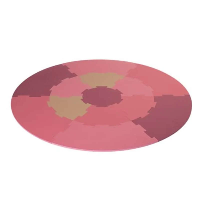 Nordic Play Kerek hab játszószőnyeg - rosa
