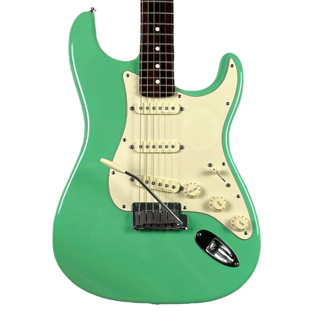 Fender American Stratocaster Artist Series Jeff Beck 2008 - Tengeri zöld