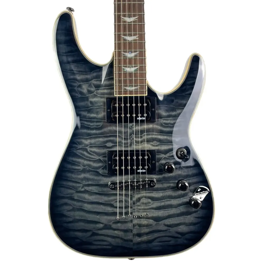Schecter Omen Extreme 6 2012 - Áttetsző Fekete